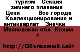 туризм : Секция зимнего плавания › Цена ­ 190 - Все города Коллекционирование и антиквариат » Значки   . Ивановская обл.,Кохма г.